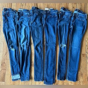 (10+) Styles of Jeans - Hollister, AE, & More - Listing is for Choice of 1 Pair